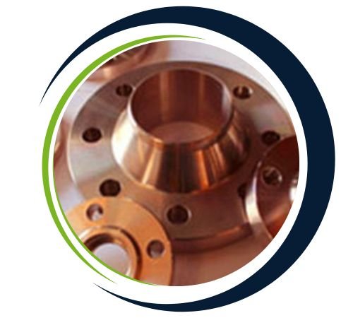 Copper Nickel Raised Face Long Weld Neck Flange in india